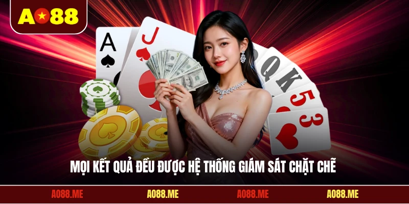 Mọi kết quả đều được hệ thống giám sát chặt chẽ 
